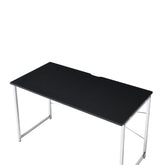 Tennos Black & Chrome Finish Writing Desk Model 93195 By ACME Furniture